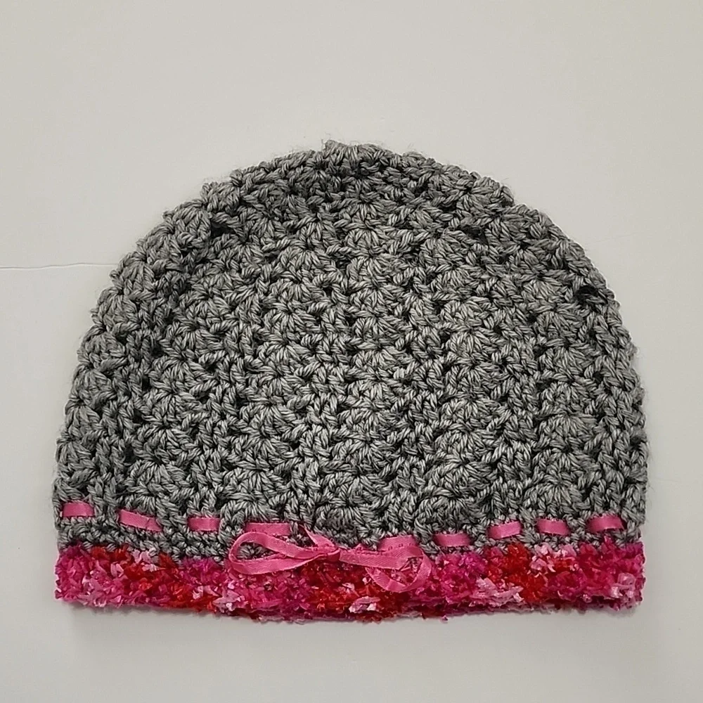 Crochet Knit Beanie Unisex Gary Handmade Hat